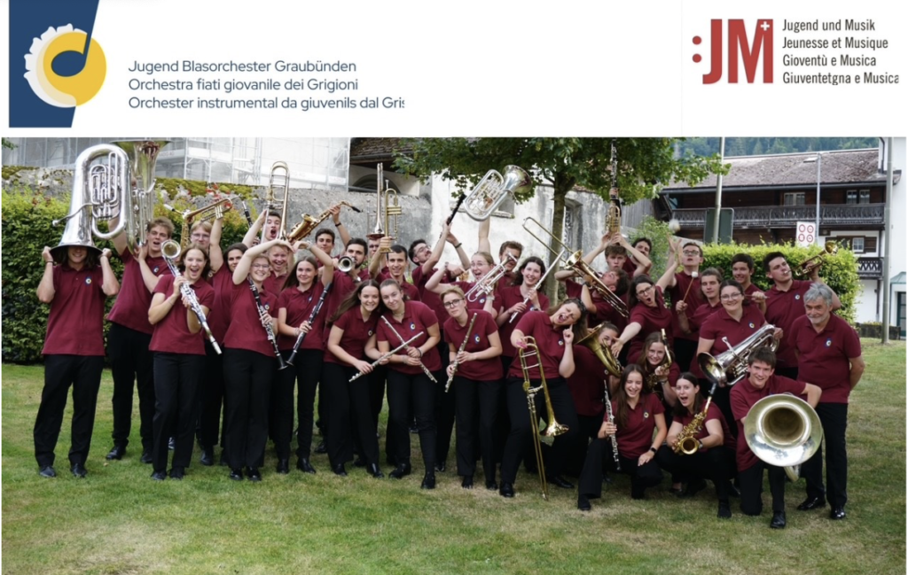 Jbog JBOG Jugendblasorchester Graubünden 2026 - Laudinella Group St. Moritz