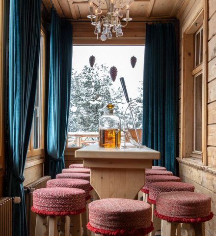 interior of Lej da Staz